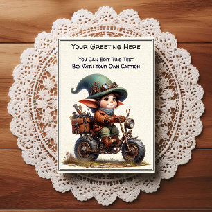 Carte Postale Art Steampunk de sentiment quotidien fantaisiste