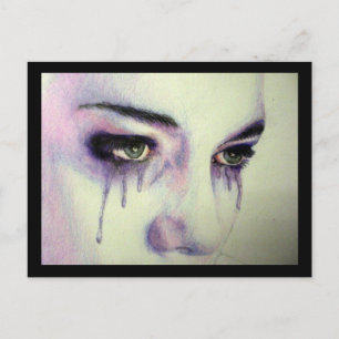 Carte postale Art Tears