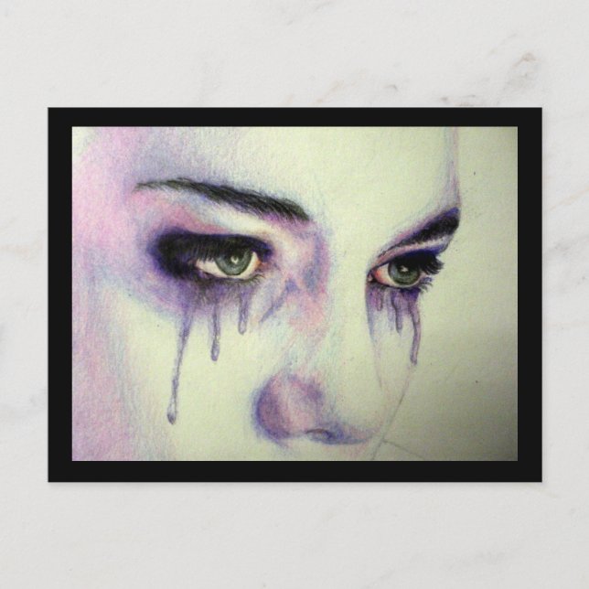 Carte postale Art Tears (Devant)