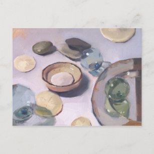 Carte postale Art "The Mirror Plate" par Sarah Sed