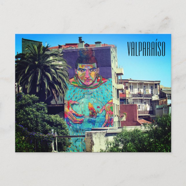 Carte Postale art valparaíso (Devant)