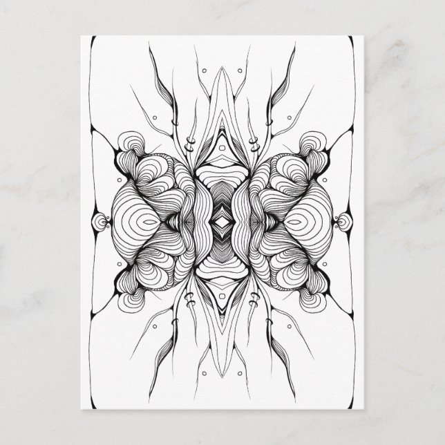 Carte Postale Art. VIII Abstrait (Devant)