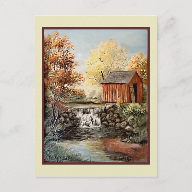 Carte Postale Art vintage - B. Mitchell (Devant)