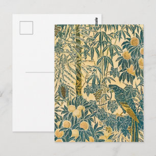 Carte Postale Art vintage de Walter Crane représentant un ara et