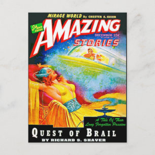 Carte Postale Art vintage du Wi-Fi