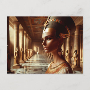 Carte Postale artefact de la civilisation antique égyptienne nef