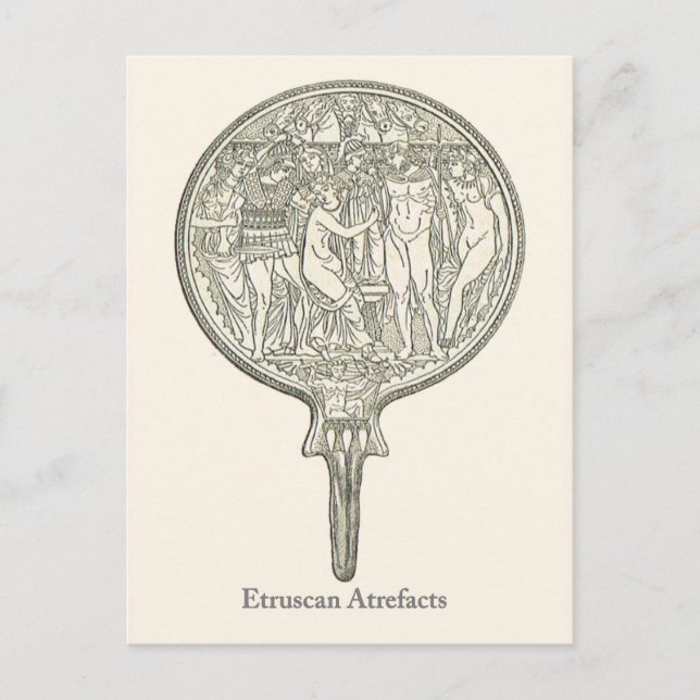Carte Postale Artefacts étrusques 4 (Devant)