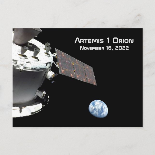 Carte Postale Artemis Orion Marbre bleu marine (Devant)