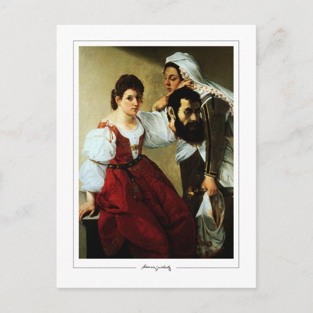 Carte Postale Artemisia Gentileschi #10 - Beaux-Arts (Devant)