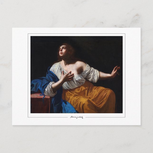 Carte Postale Artemisia Gentileschi #11 - Beaux-arts (Devant)