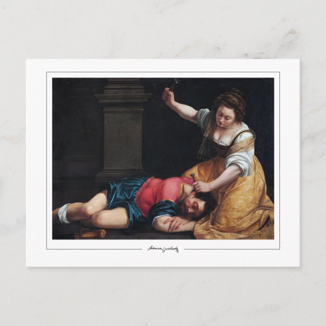 Carte Postale Artemisia Gentileschi #14 - Art fine (Devant)