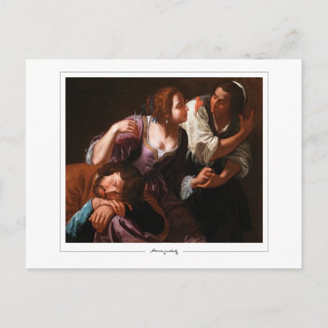 Carte Postale Artemisia Gentileschi #17 - Beaux-arts (Devant)