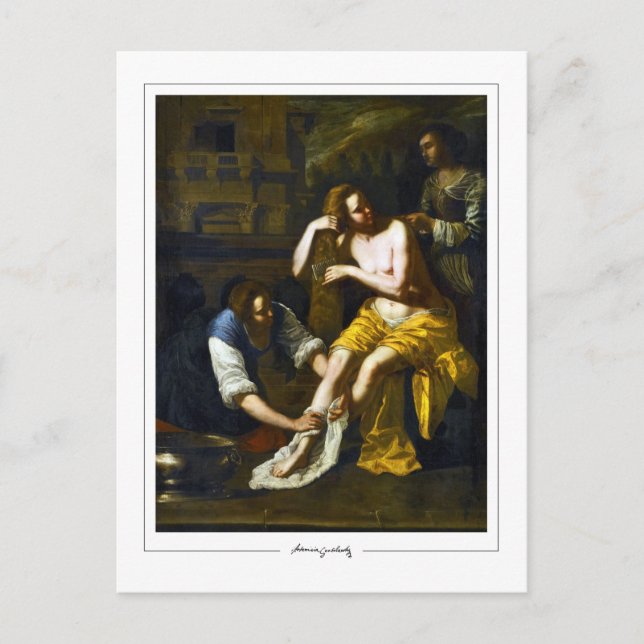 Carte Postale Artemisia Gentileschi #2 - Beaux-arts (Devant)