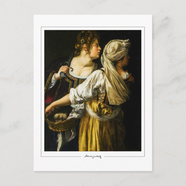 Carte Postale Artemisia Gentileschi #3 - Beaux-arts (Devant)