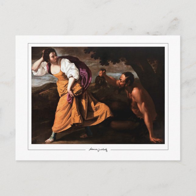 Carte Postale Artemisia Gentileschi #42 - Beaux-arts (Devant)