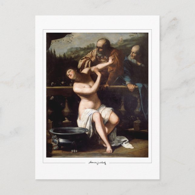 Carte Postale Artemisia Gentileschi #72 - Beaux-arts (Devant)