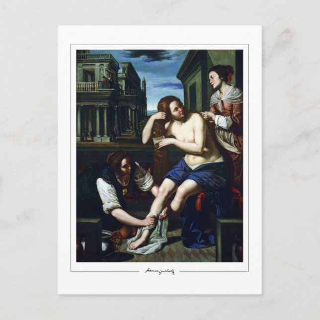 Carte Postale Artemisia Gentileschi #73 - Art fine (Devant)