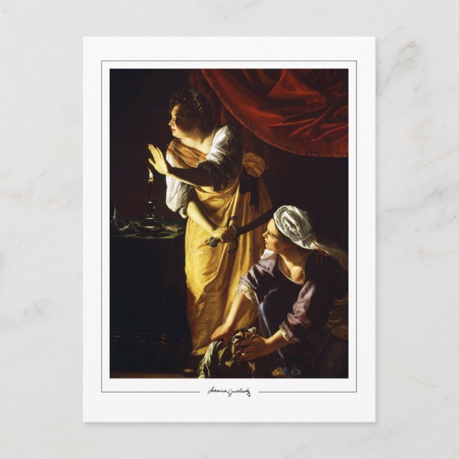 Carte Postale Artemisia Gentileschi #75 - Art fine (Devant)