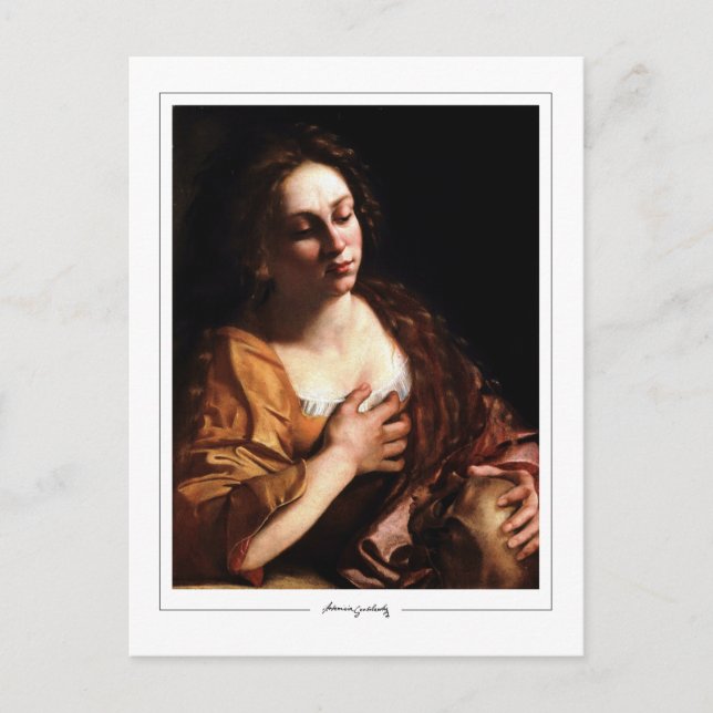 Carte Postale Artemisia Gentileschi #77 - Art fine (Devant)