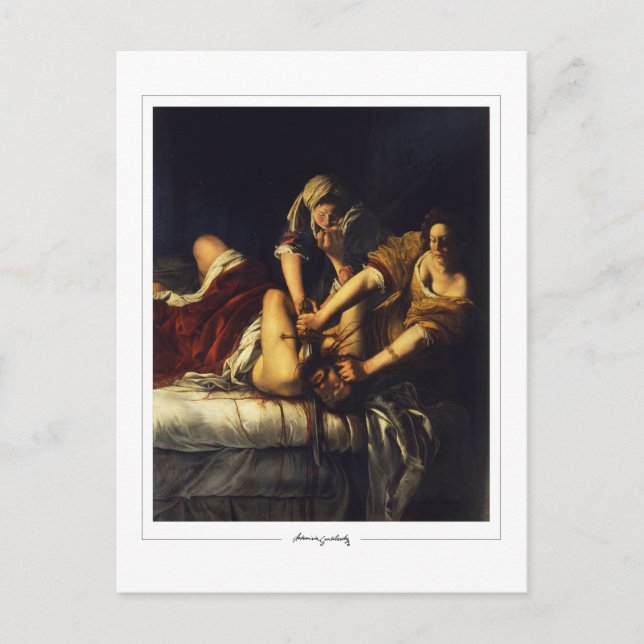 Carte Postale Artemisia Gentileschi #84 - Beaux-Arts (Devant)