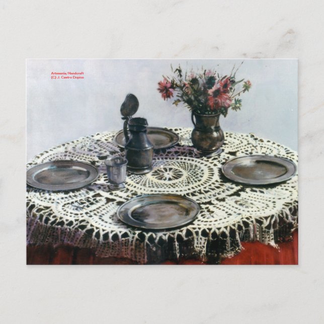 Carte Postale Artesanía/artisanat (Devant)