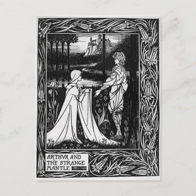 Carte Postale Arthur et l'étrange manteau (Devant)