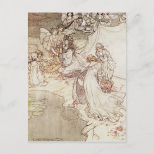 Carte Postale Arthur Rackham   Illustration pour un conte de fée