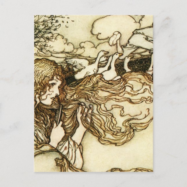 Carte Postale Arthur Rackham - Snowdrop Et Autres Contes (Devant)