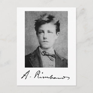Carte Postale Arthur Rimbaud