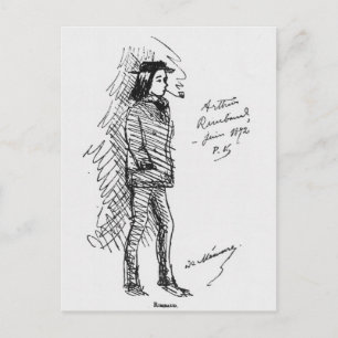Carte Postale Arthur Rimbaud  June 1872