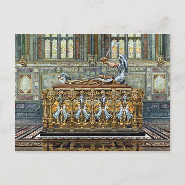 Carte Postale Arthur Robertson Tombeau du duc de Clarence (Devant)