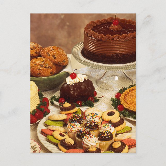 Carte Postale Articles de boulangerie (Devant)