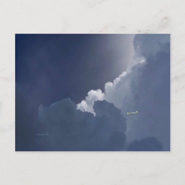 Carte Postale Articles de l'avion (Devant)