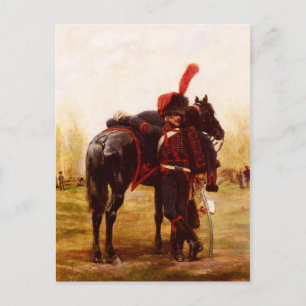 Carte Postale Artillerie à Cheval de la Garde