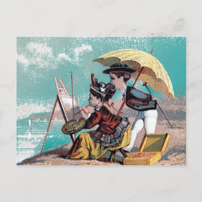 Carte Postale Artiste de la mer (Devant)