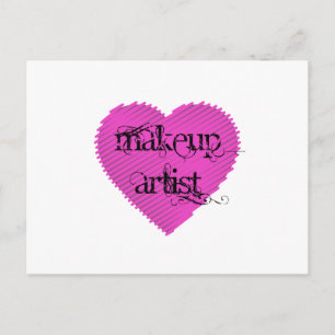 Carte Postale Artiste de maquillage