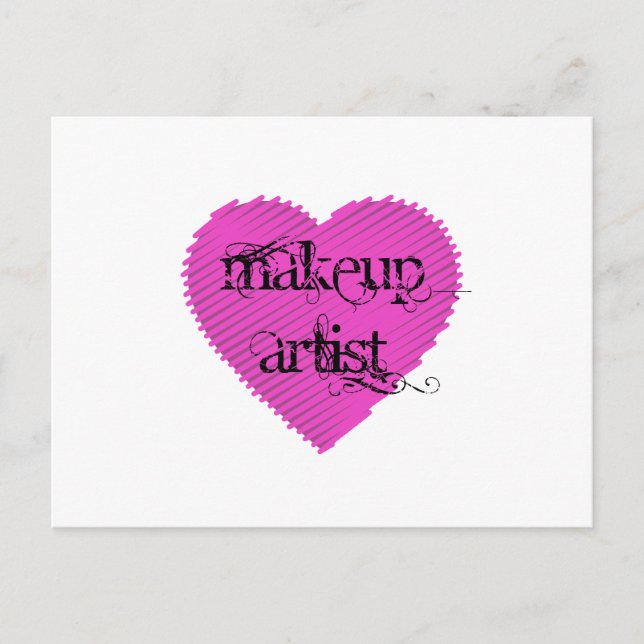 Carte Postale Artiste de maquillage (Devant)