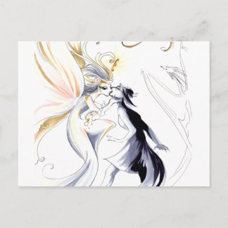 Carte Postale Artiste déesse