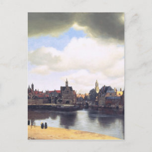 Carte Postale Artiste néerlandais Vermeer Peinture