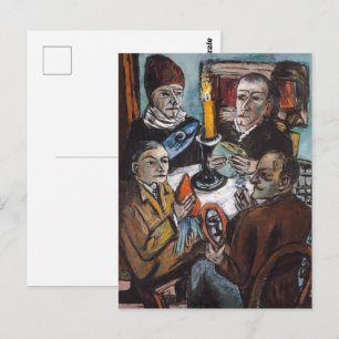 Carte Postale Artistes aux légumes   Max Beckmann  