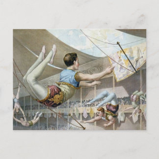 Carte Postale Artistes Trapeze