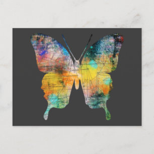 Carte Postale Artistic Butterfly