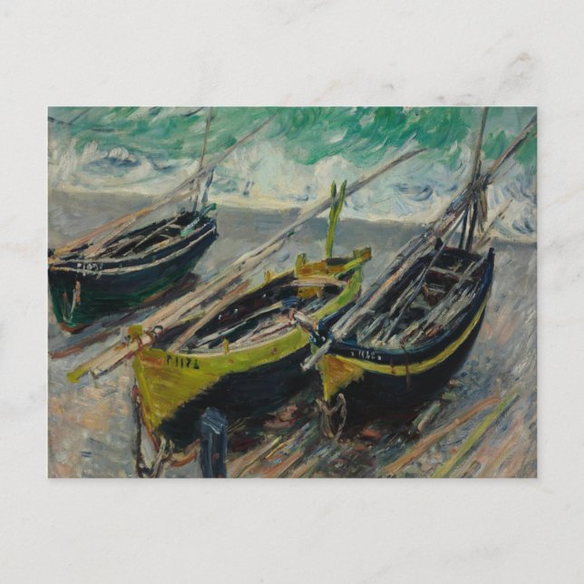 Carte postale artistique Claude Monet huile sur to (Devant)