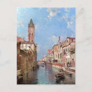 Carte postale artistique de Venise d'Unterberger