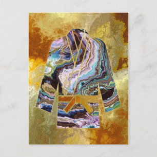 Carte postale Arts Martiaux - Karate Judo Keikogi