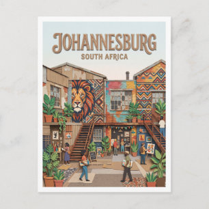 Carte Postale Arts on Main Johannesburg Afrique du Sud