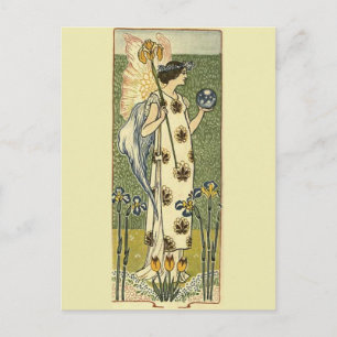 Carte Postale Arts vintages et artisanat Illustration Peinture