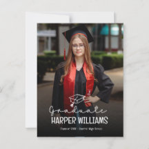 Artsy Doodles Graduation Faire-part