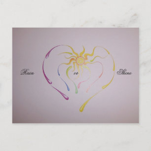 Carte Postale artwork 011, Pluie ...