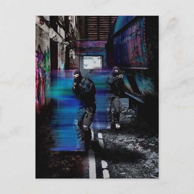 Carte Postale Artwork d'affectation statique n° 5 (Devant)